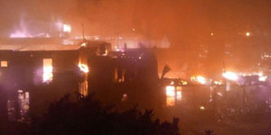 Terjadi Kebakaran Di Tanah Abang Diduga Api Berasal Dari Tabung Gas 3 Kg Yang Meledak